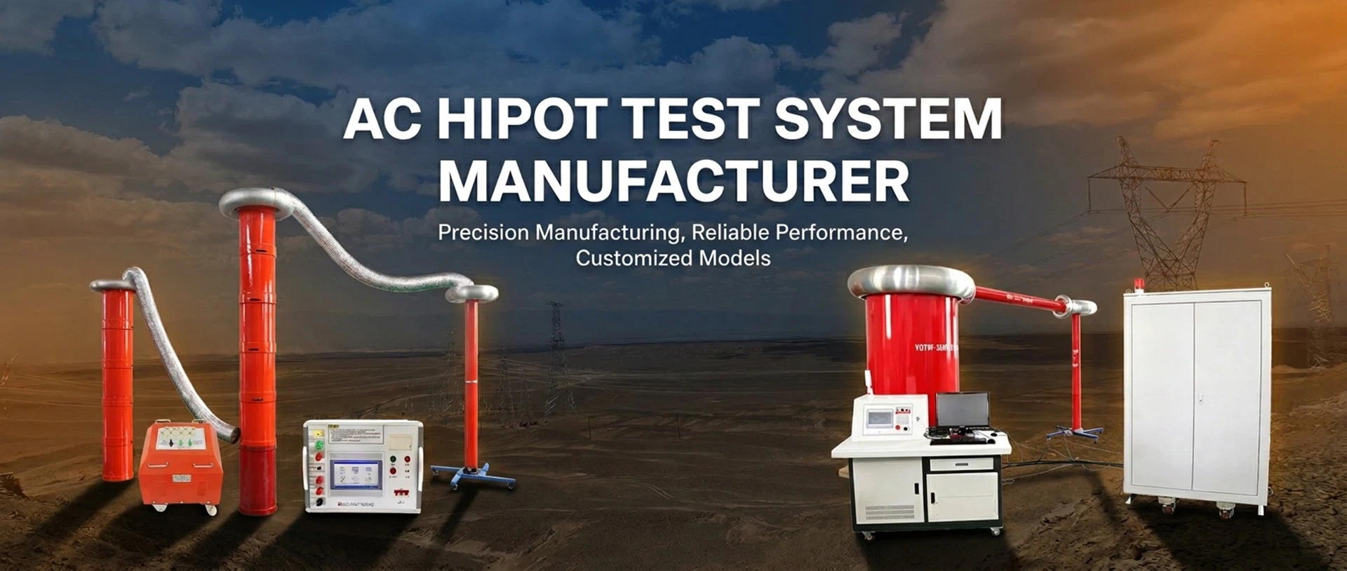 AC DC Hipot test set