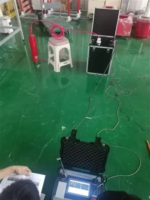 Testeur Hipot VLF 80KV expédié au Mexique
